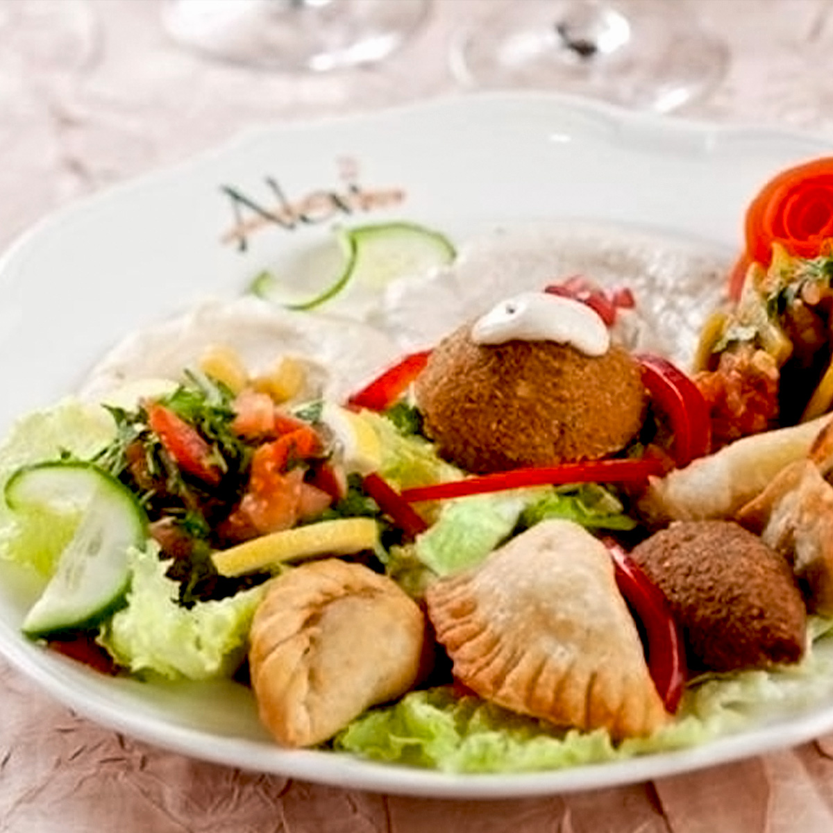 Libanonské speciality a falafel